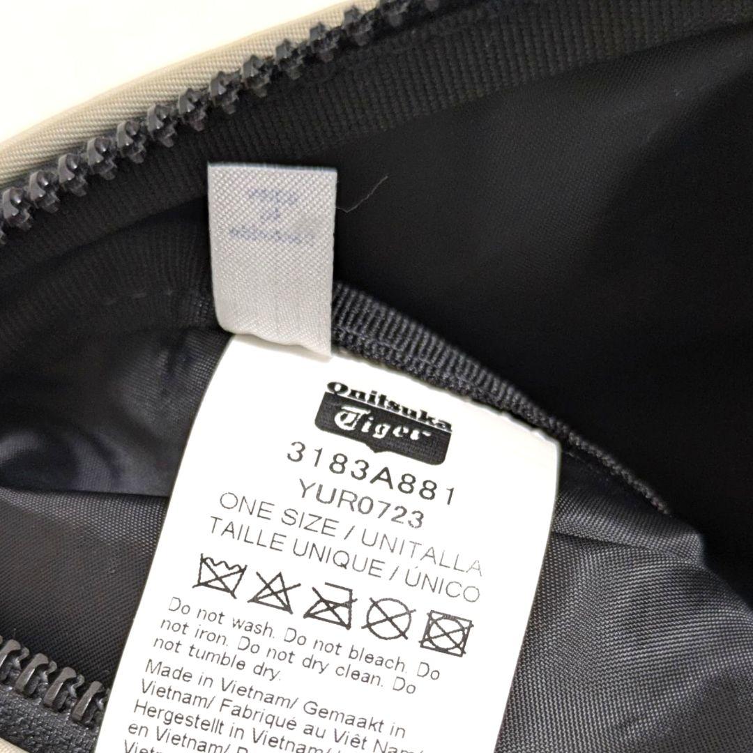 限定カラー！オニツカタイガー メッセンジャーバッグ ワンショルダー オフホワイト