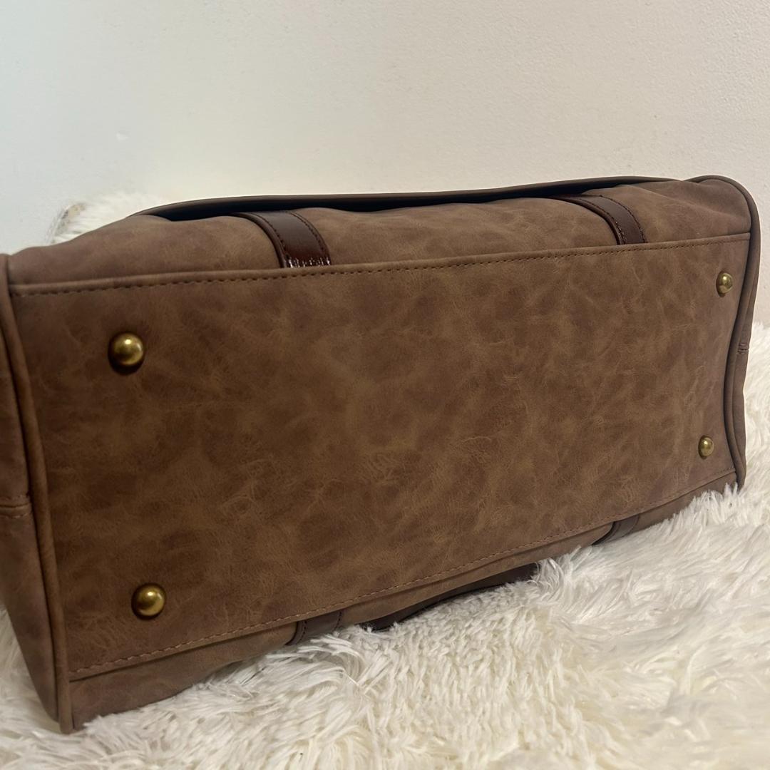 Tina:Jojun ティーナジョジュン　トラベルバッグ　ブラウン