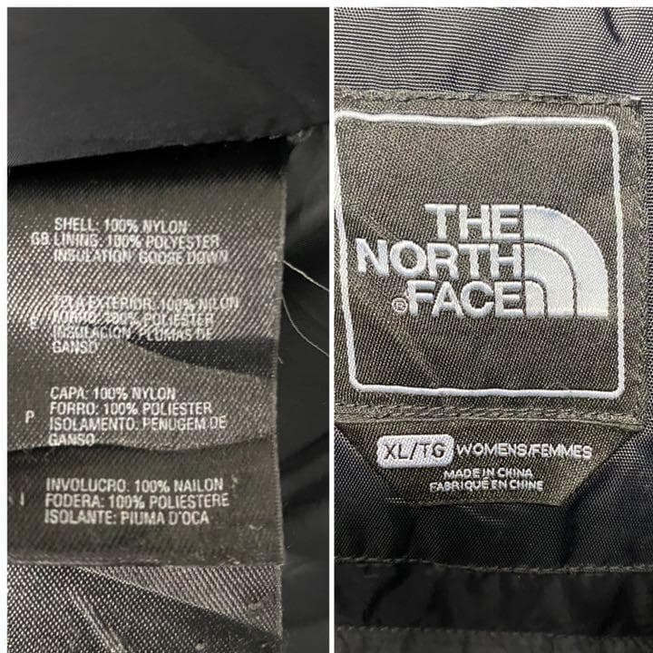 【希少☆USA企画90s】ノースフェイス ダウンコート レディース2XL