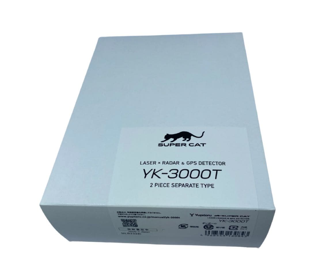 【開封未使用品】ユピテル　YK-3000 レーザー&レーダー探知機