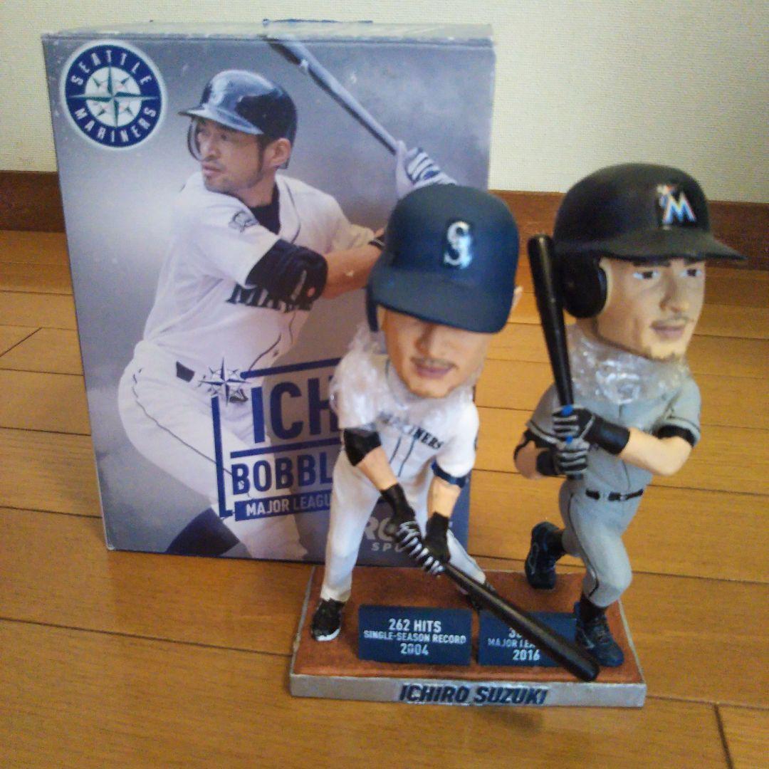 【y】イチロー ボブルヘッド 262HIT＆3000本安打 球場配布非売品