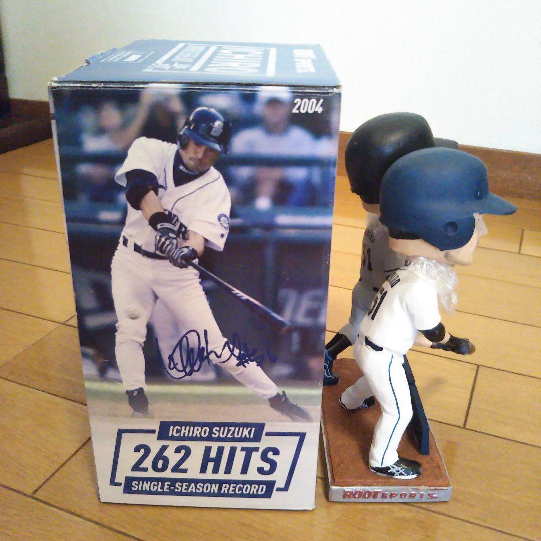 【y】イチロー ボブルヘッド 262HIT＆3000本安打 球場配布非売品