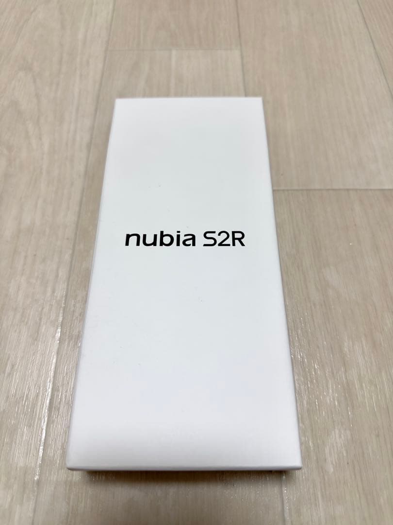 nubia S2R ホワイト　本体　未開封
