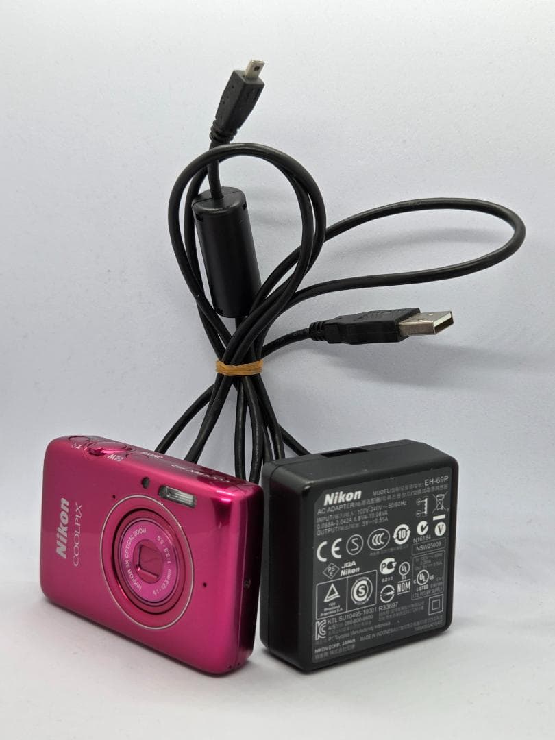 ニコン Nikon COOLPIX S02 ピンク コンパクトデジタルカメラ