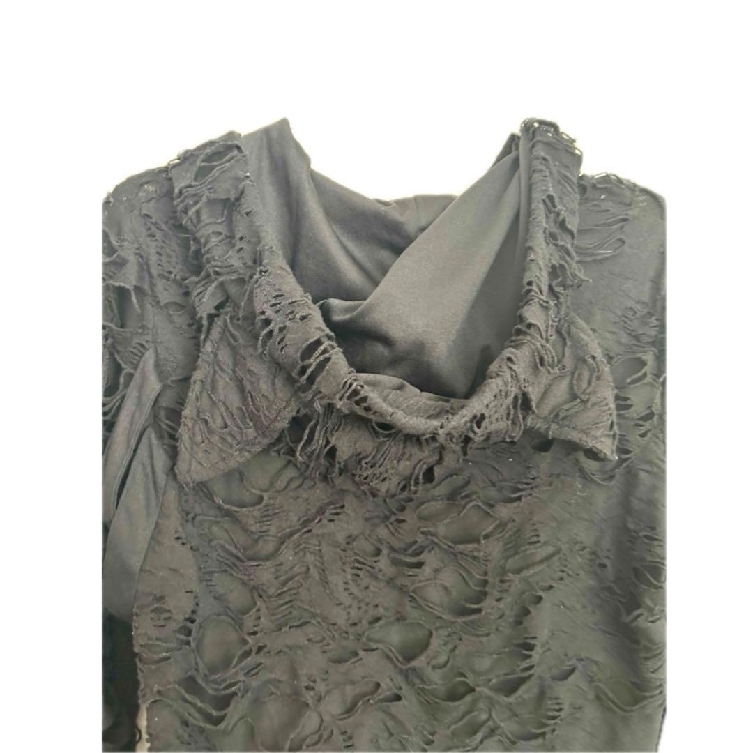 C2 addictrap ガーゼ　ダメージ　猫耳パーカーワンピース　エイチナオト