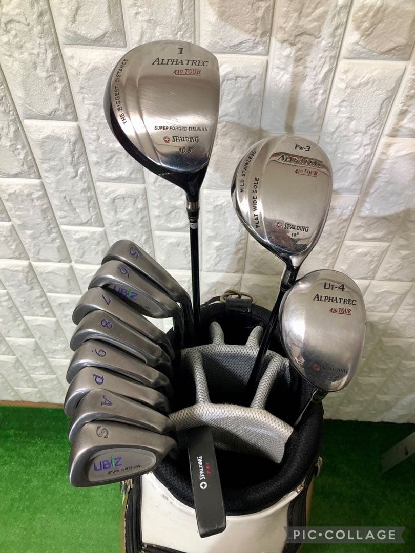 初心者おすすめ☆メンズ ゴルフクラブセット☆スポルティング☆キャディバッグ付
