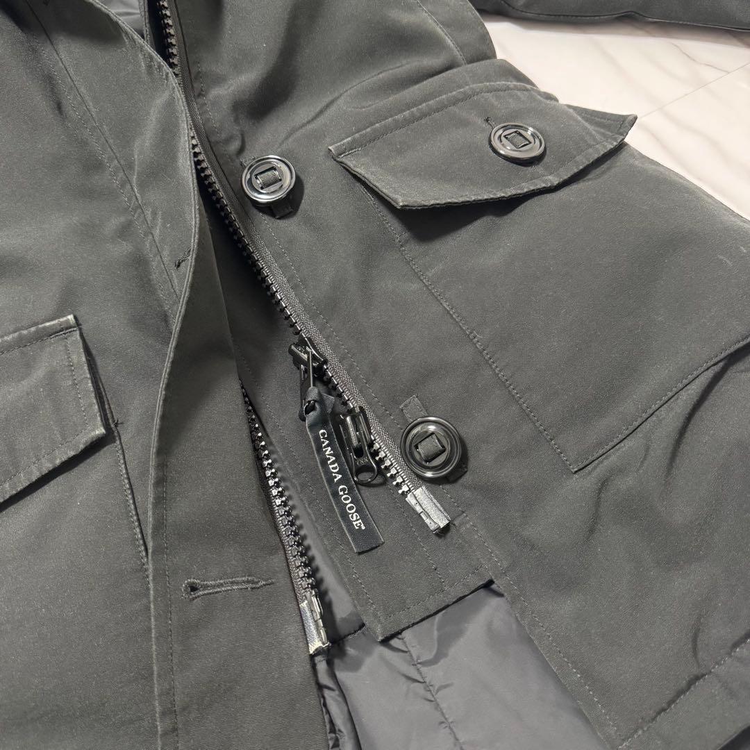 Lサイズ相当✨カナダグース ブロンテパーカ 2way ダウンコート ブラック