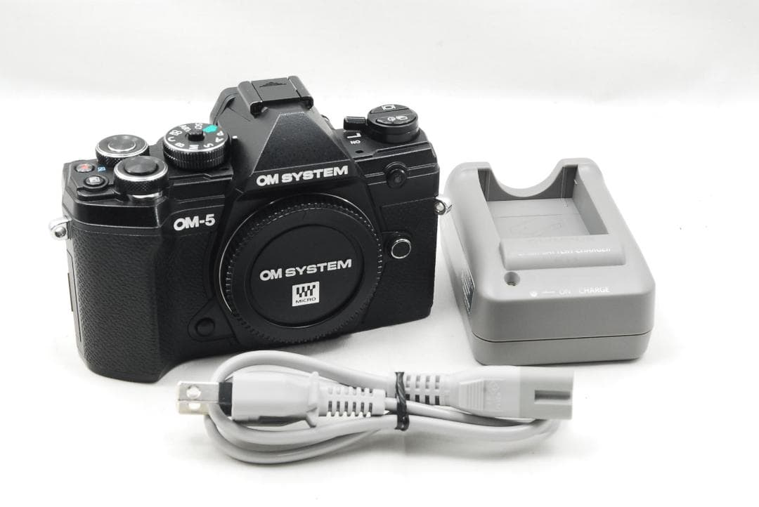 ★美品★ OM SYSTEM オリンパス OM-5 ボディ ブラック 592