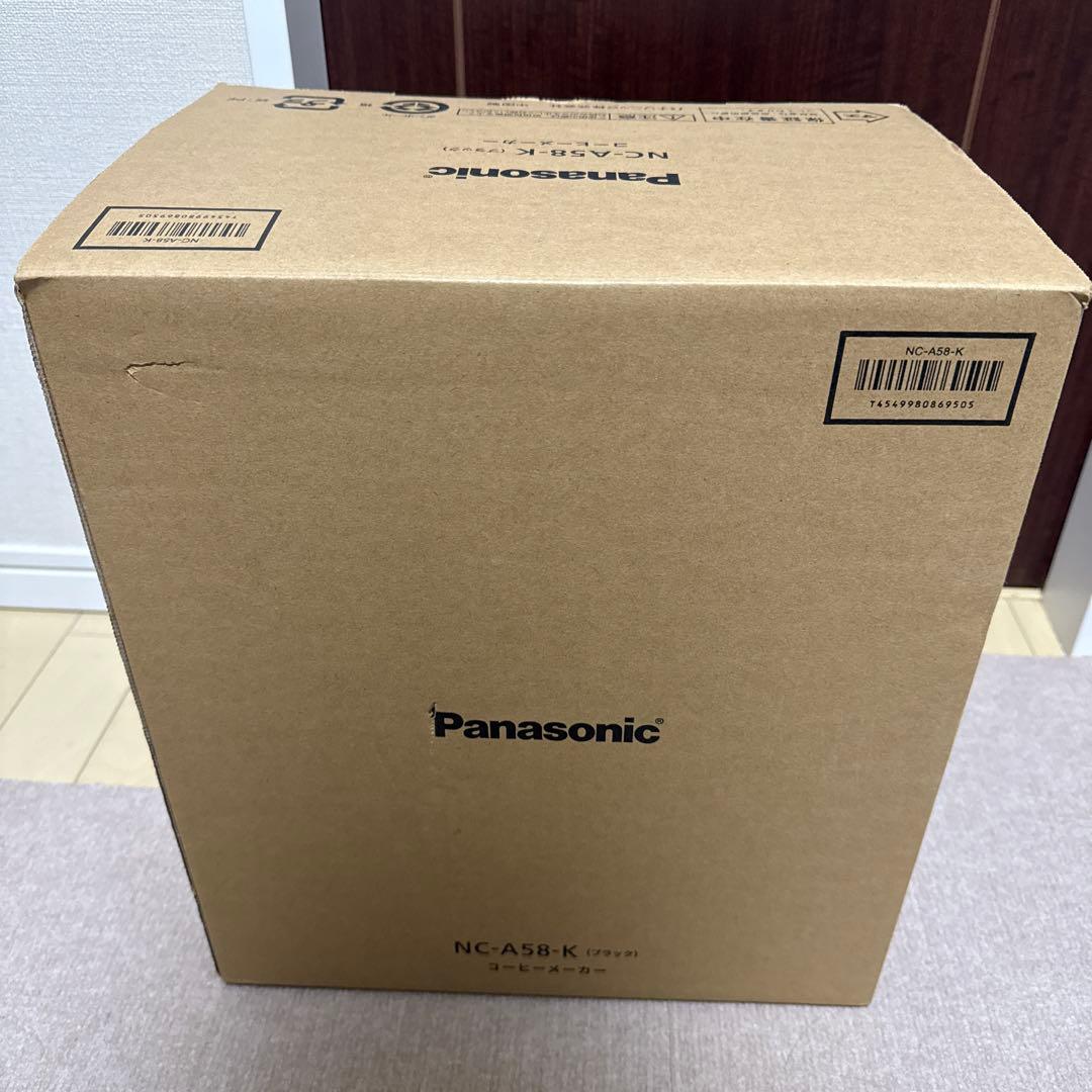 Panasonic コーヒーメーカー NC-A58-K