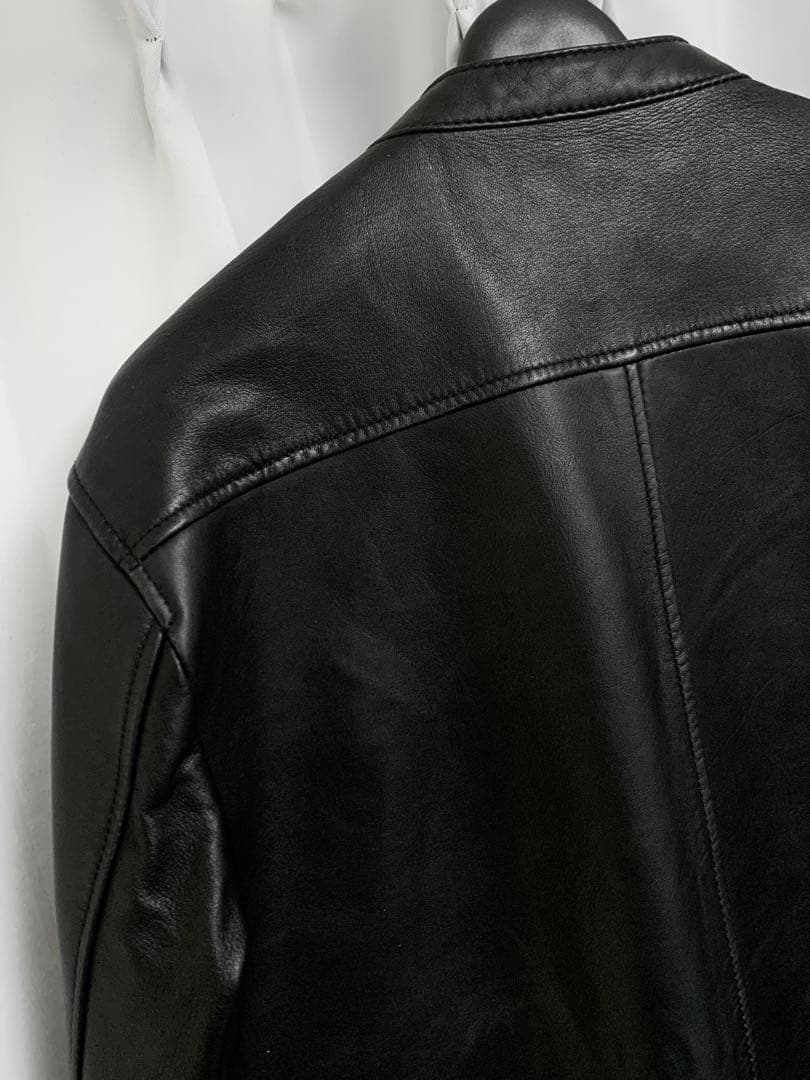 希少4(XL)◎ UNITED TOKYO 羊革 ラムレザー シングルライダース