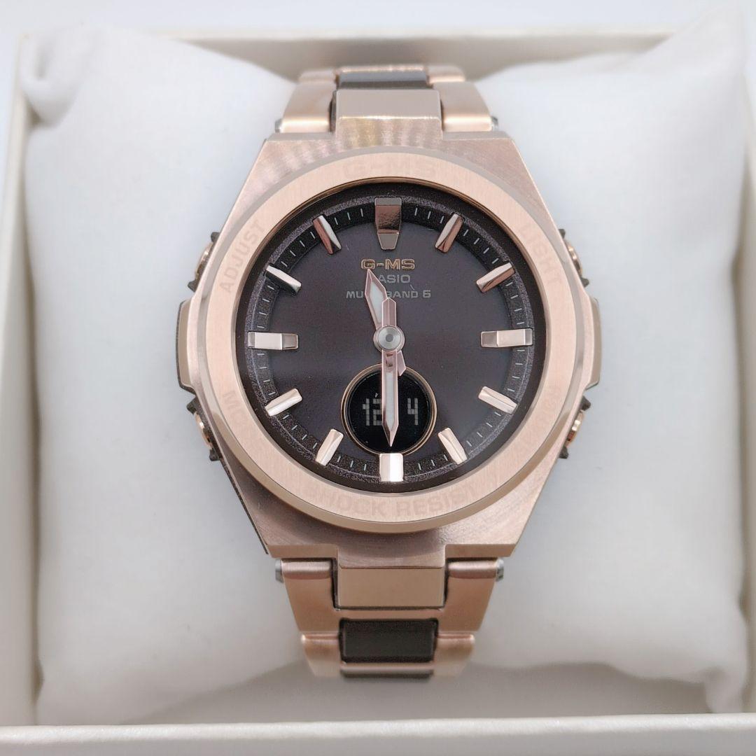 ⭐️CASIO G-MS MSG-W200CG-5AJF 電波ソーラー 美品⭐️