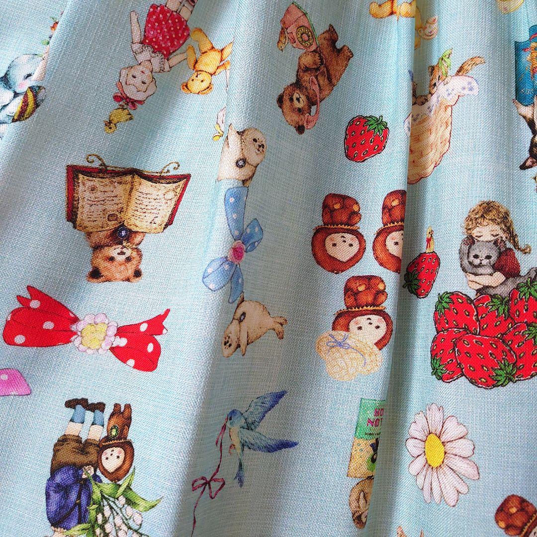 【新品未使用】yukiemon コラージュ（サックス）3Lサイズ