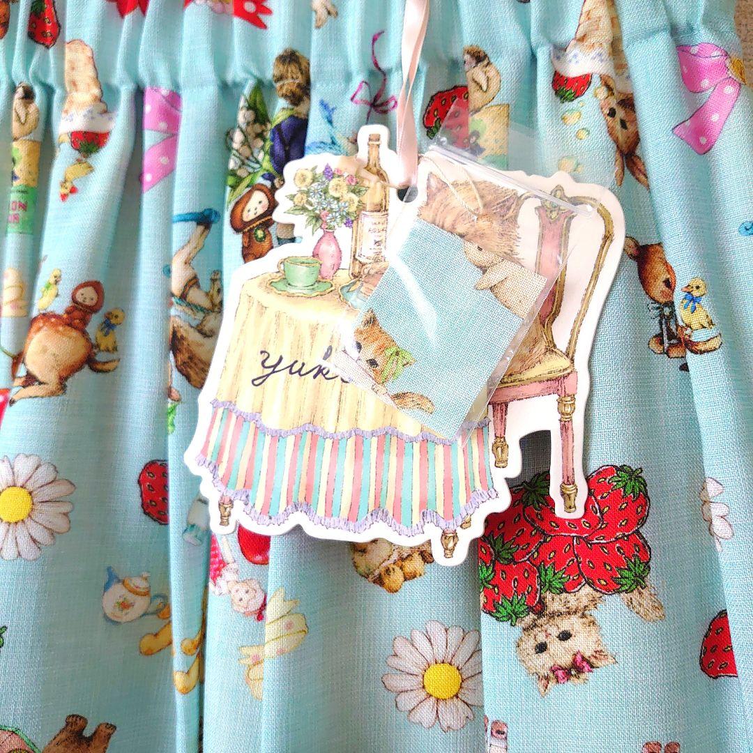 【新品未使用】yukiemon コラージュ（サックス）3Lサイズ