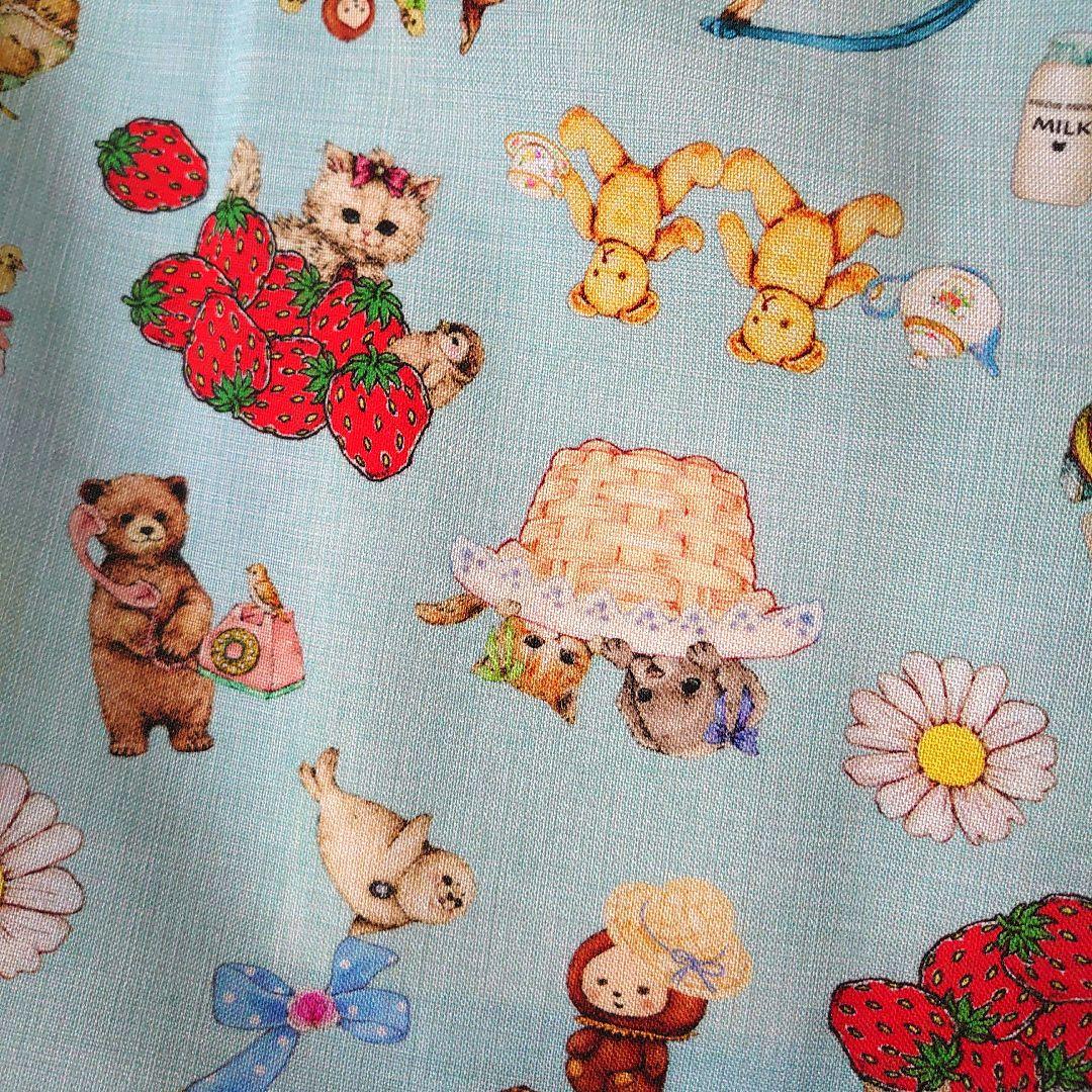 【新品未使用】yukiemon コラージュ（サックス）3Lサイズ