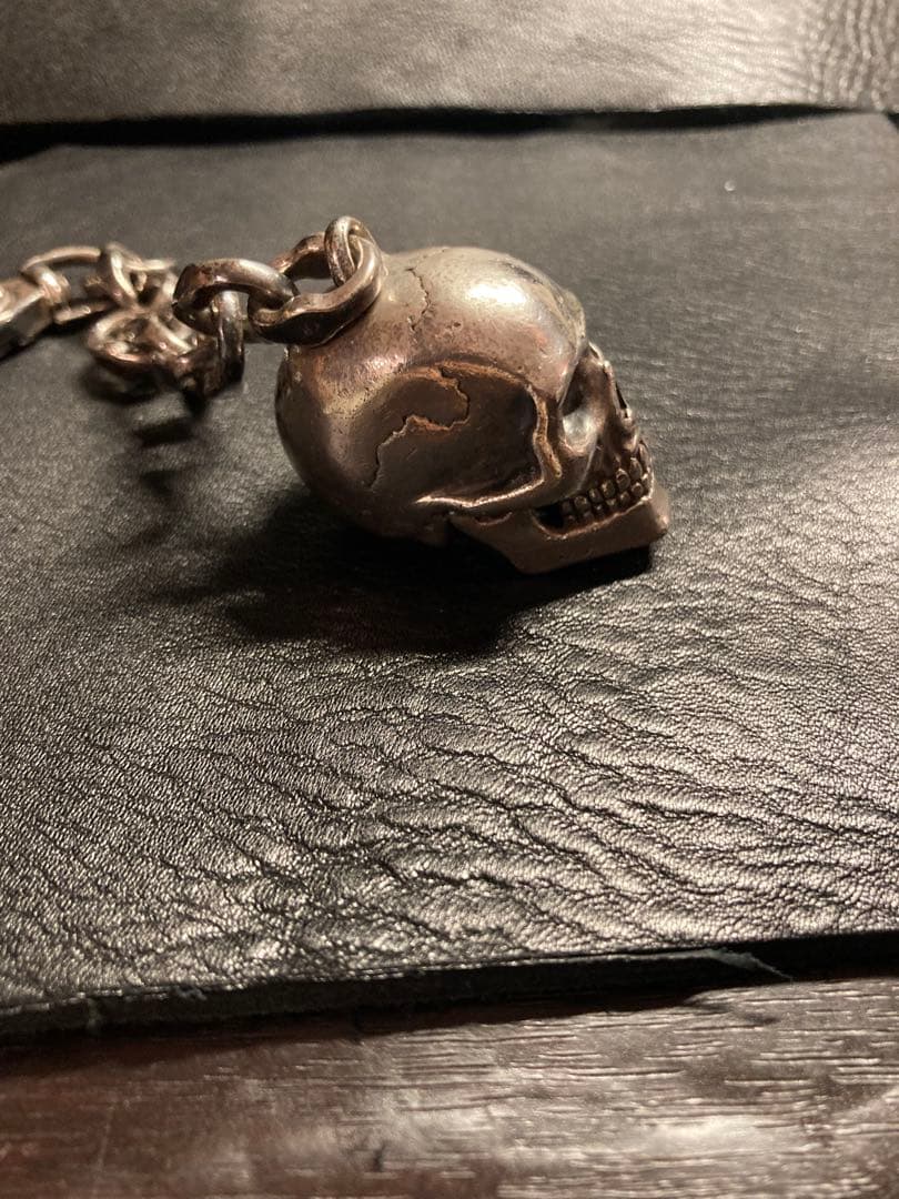 【ブドウ糖様】rudegallary 925 ドクロキーチェーン