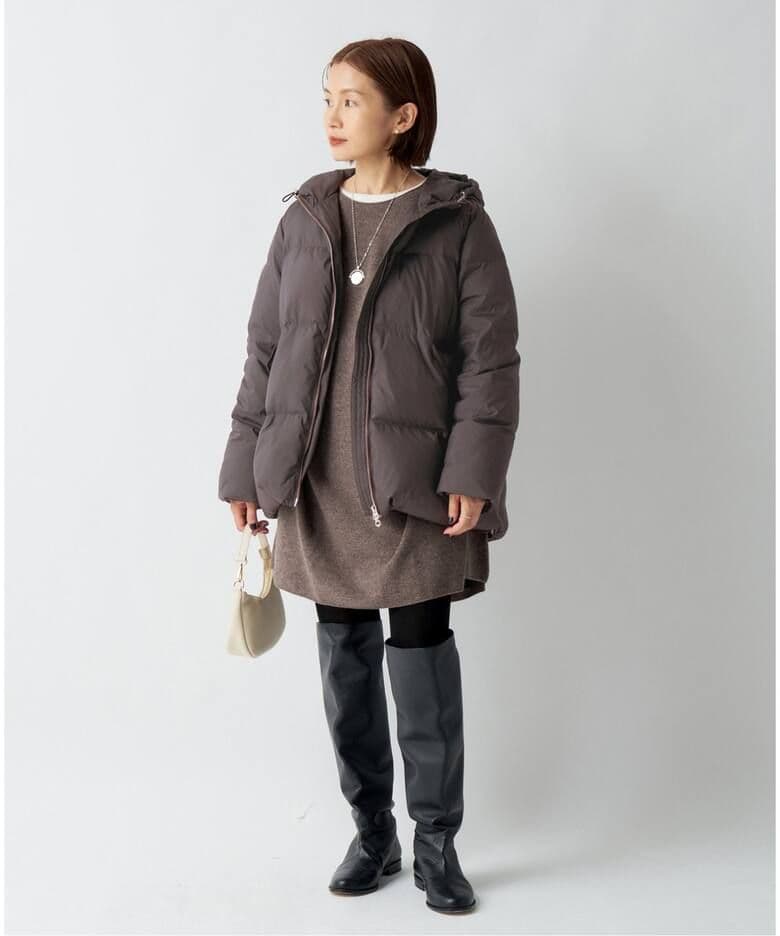 【いと】IENA / LIMONTAダウンショートコート