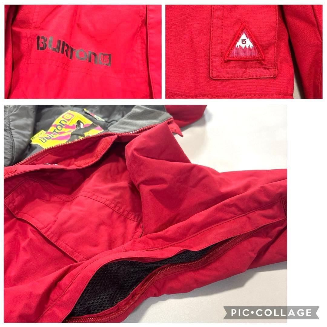 バートン　POACHER JACKET スノボジャケット　S メンズ　レッド
