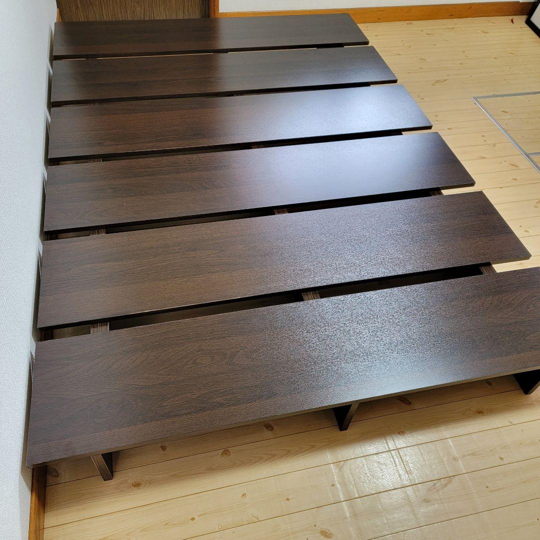 LOWYA ダブルベッドすのこ