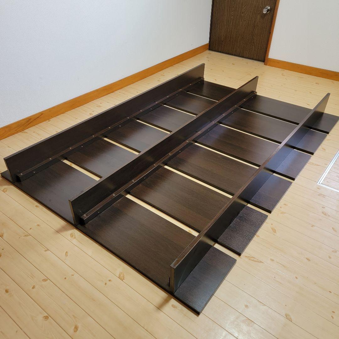 LOWYA ダブルベッドすのこ