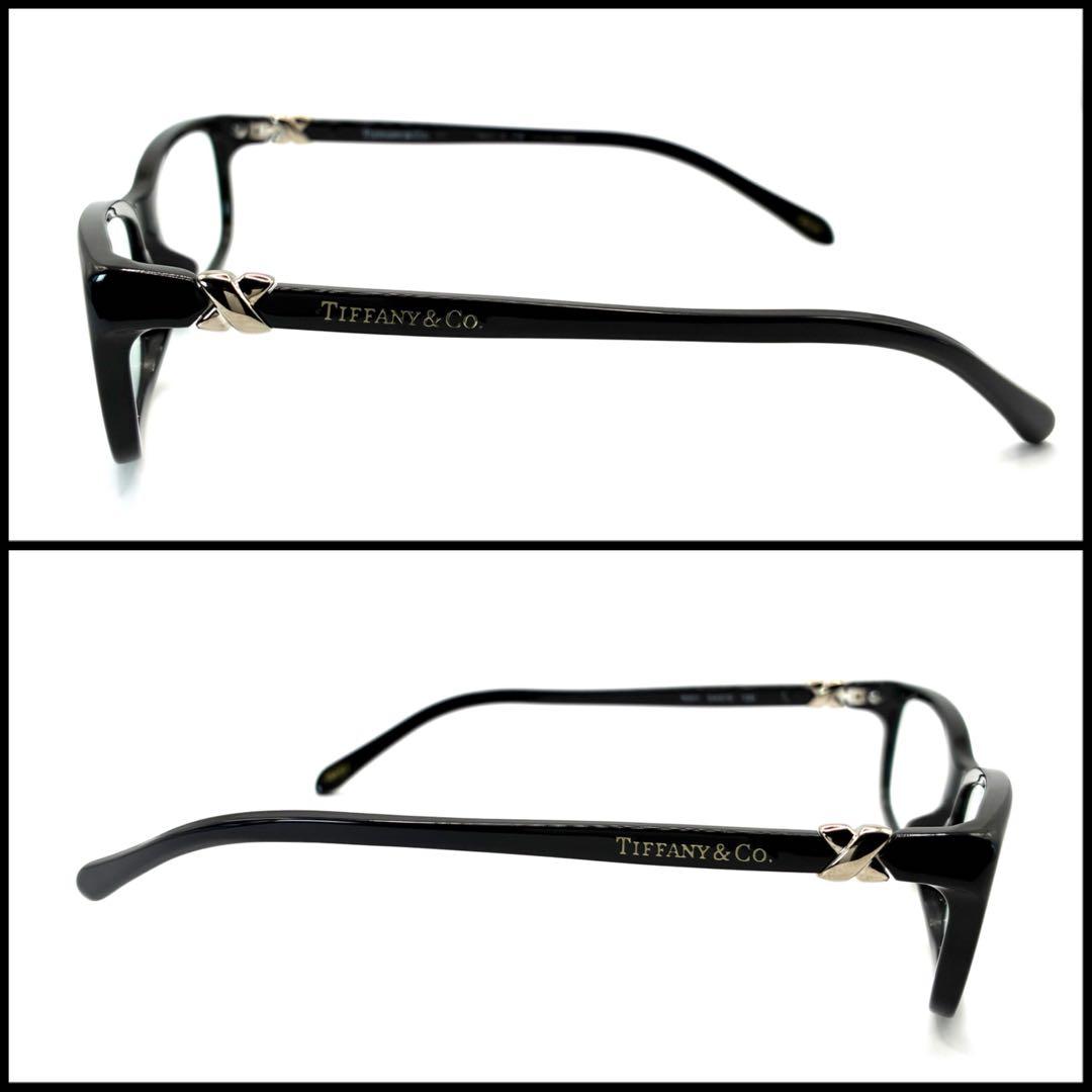 【美品】Tiffany & Co. ティファニー　スクエア　メガネ　クロス　X