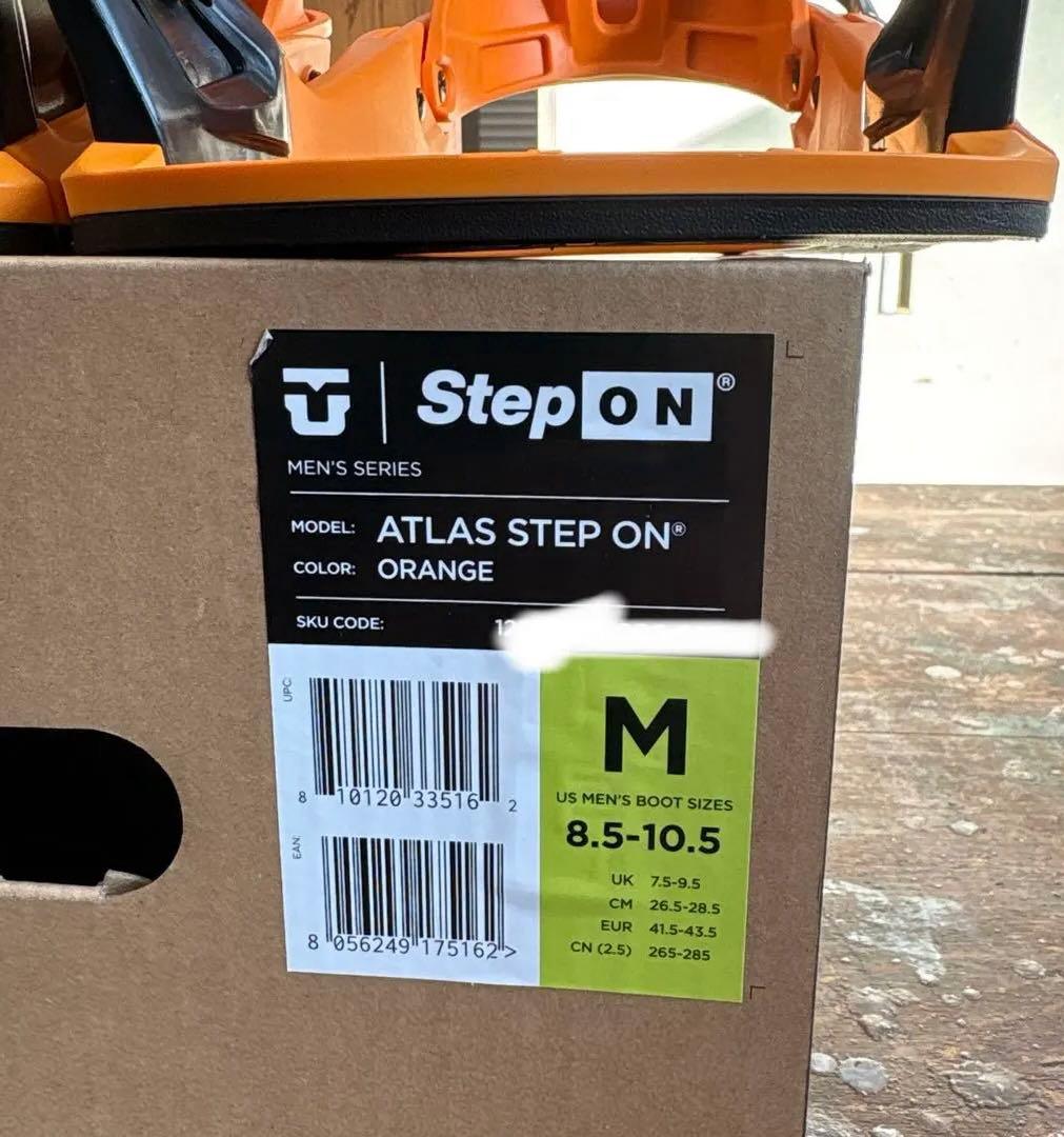 25-26モデル ユニオン アトラス ステップオン Mサイズ
