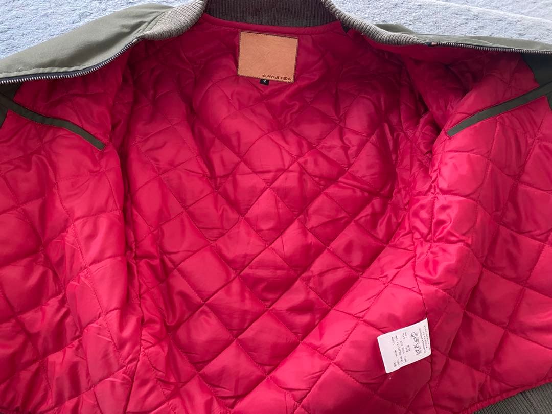 AYUITE MA-1 ブルゾン サイズ2 Ｍ相当　最終値下げ