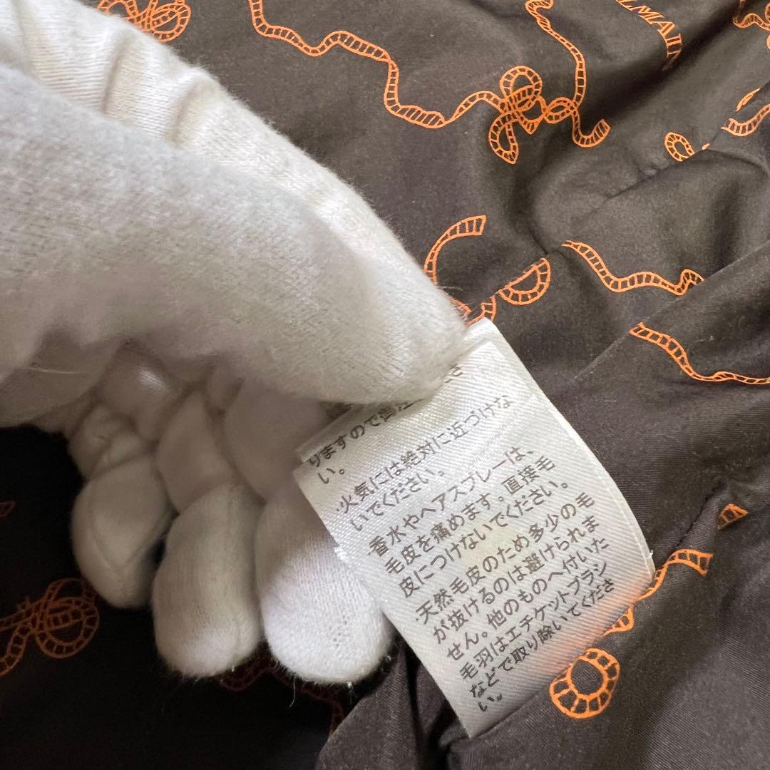 【美品✨️】バルマン 3way ダウンコート ブルーフォックス 茶ダウン95% M