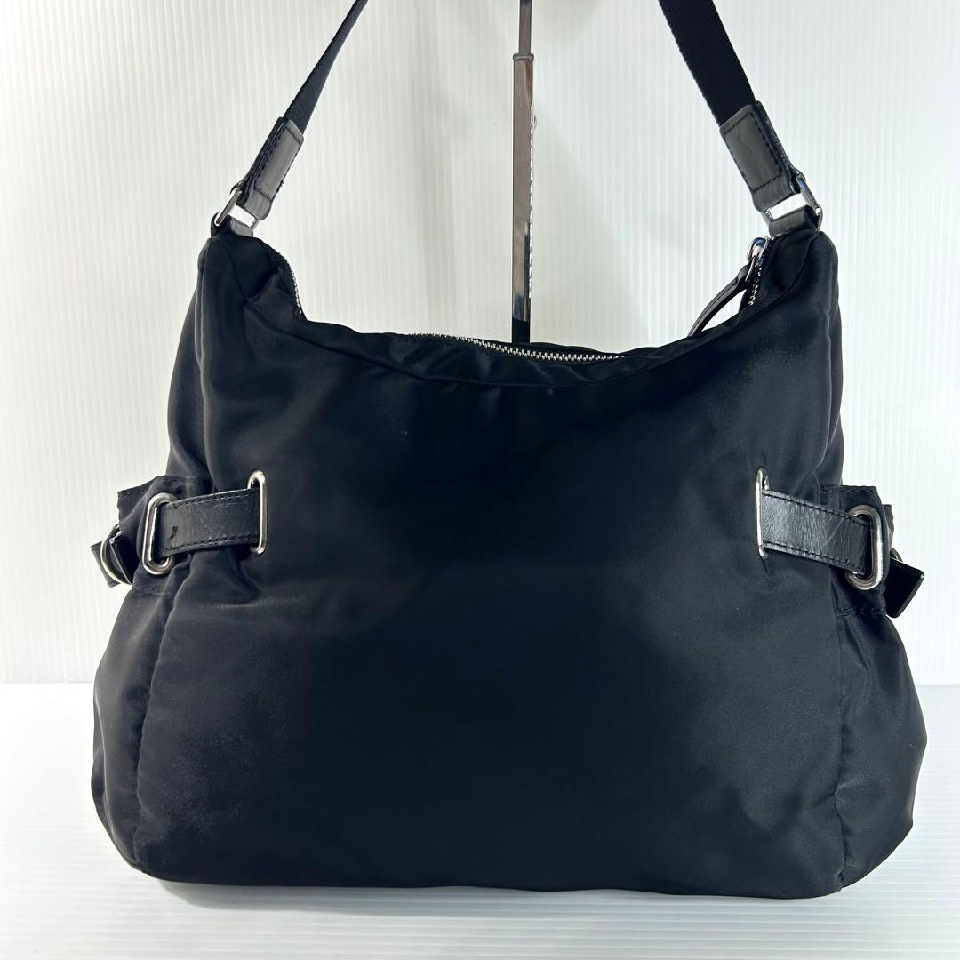 美品☆agnes.b VOYAGE ショルダーバッグ マザーズバッグ ブラック