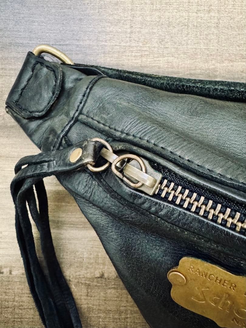 Schott ボディバッグ Rancher 黒