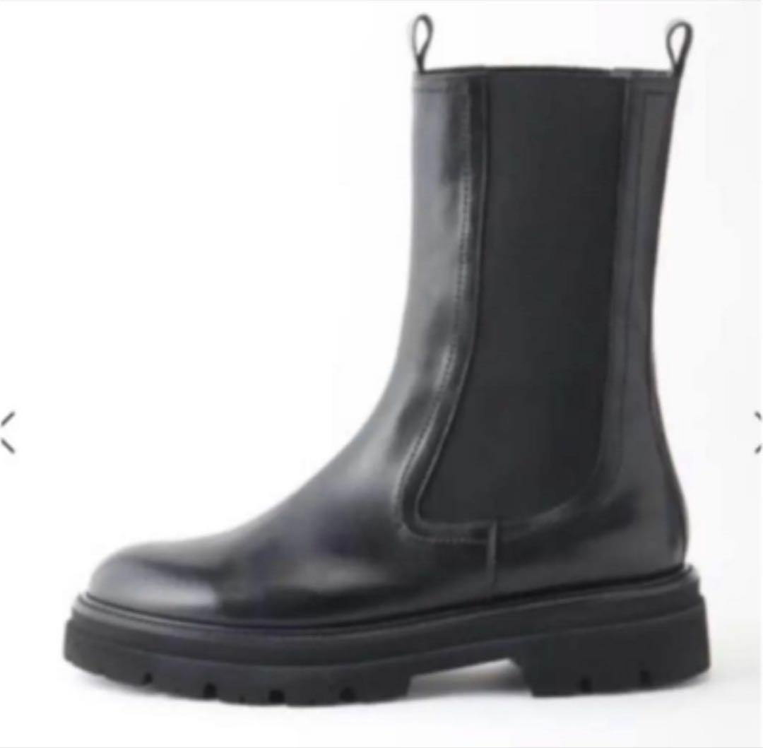 【PASCUCCI/パスクッチ】 別注チェルシーブーツ 37<お値下げ>