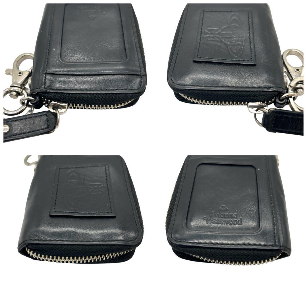 良品 2030 Vivienne Westwood ケース キーリング 黒