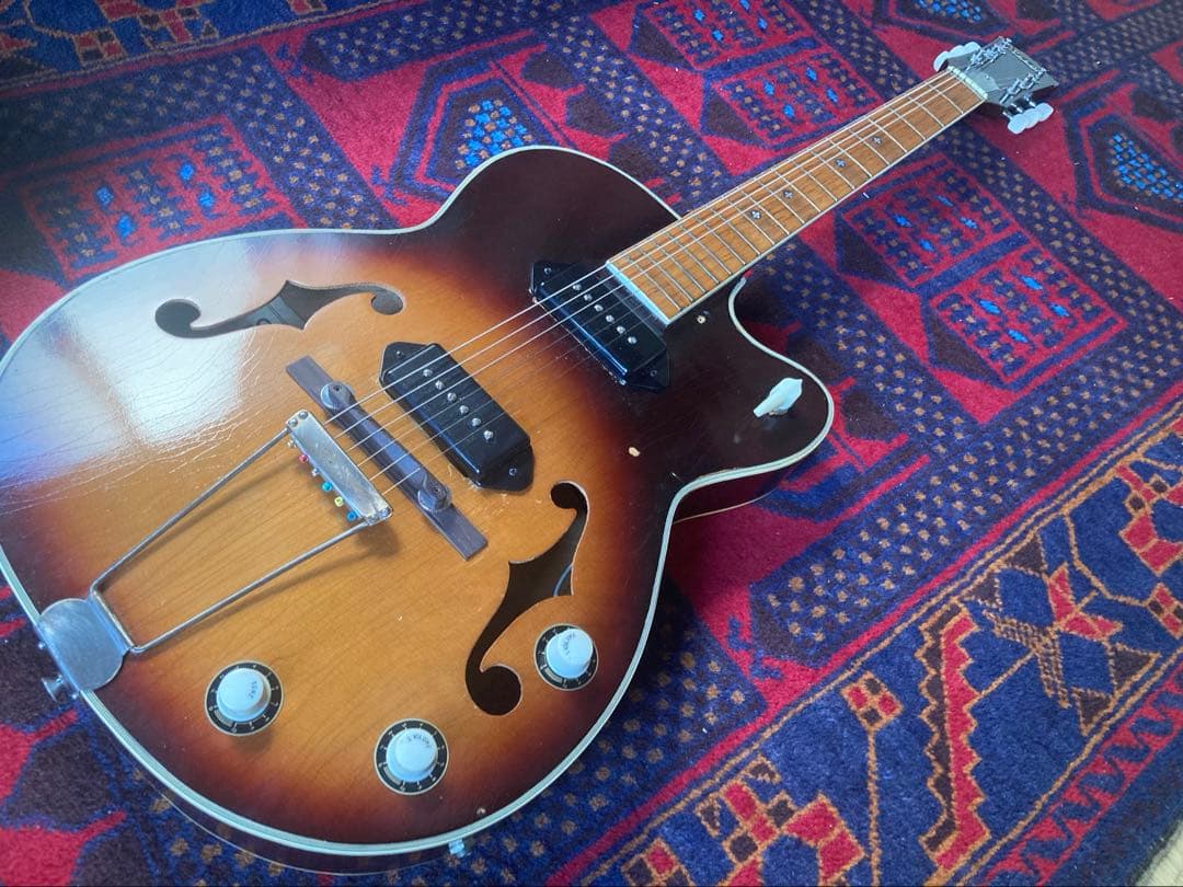 Stella E-86T フルアコ ビザール アーチトップ