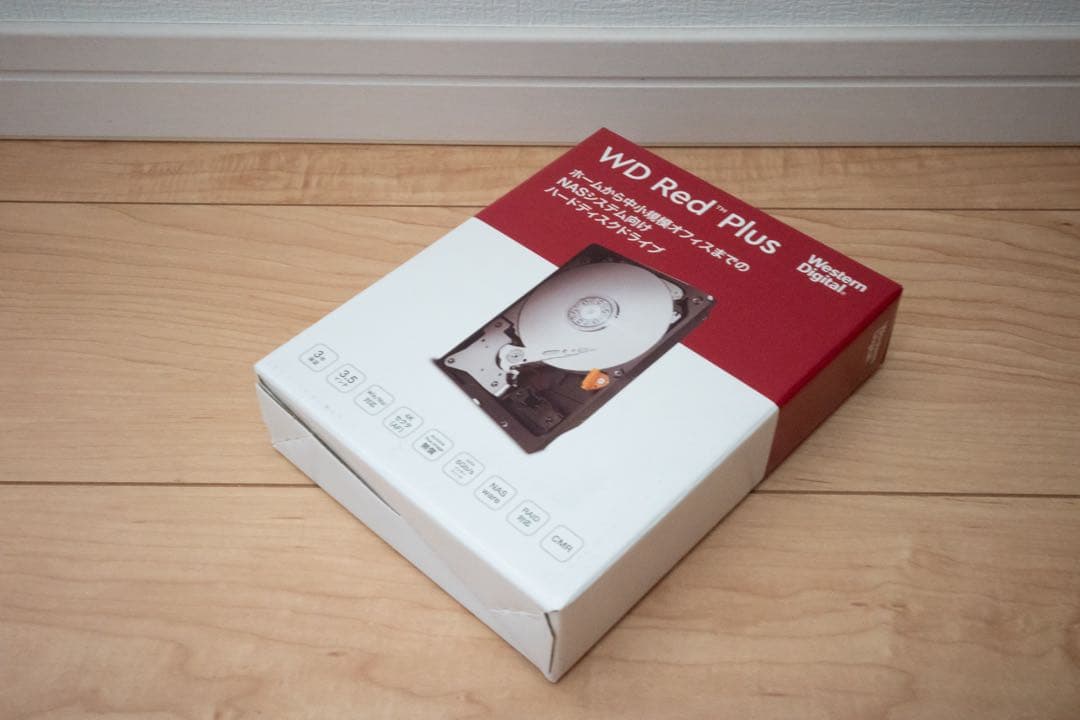内蔵型ハードディスクドライブ WesternDigital 8TB HDD WD80EFBX