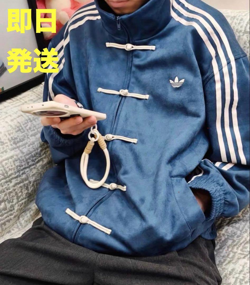 XL紺　adidas originals アディダス　トラックジャケット　メンズ