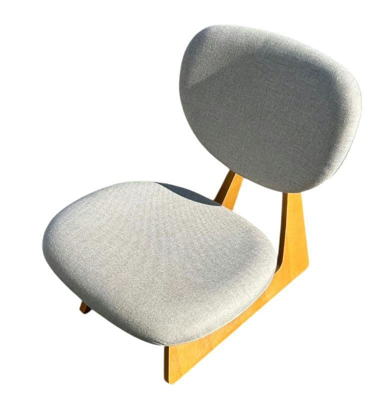 天童木工 S-5016NA-ST 低座椅子 グレー