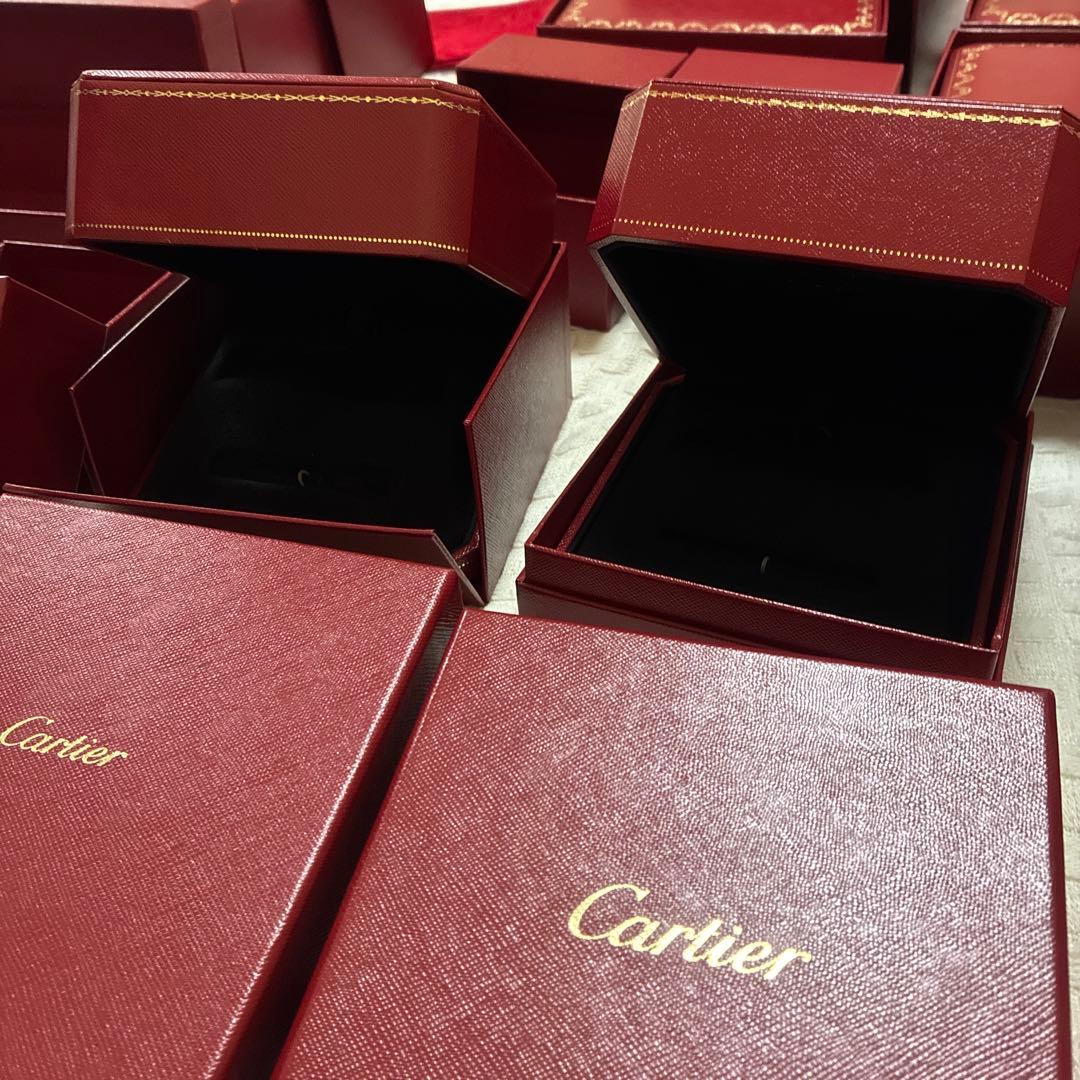 Cartier 赤 ギフトボックス 複数セット