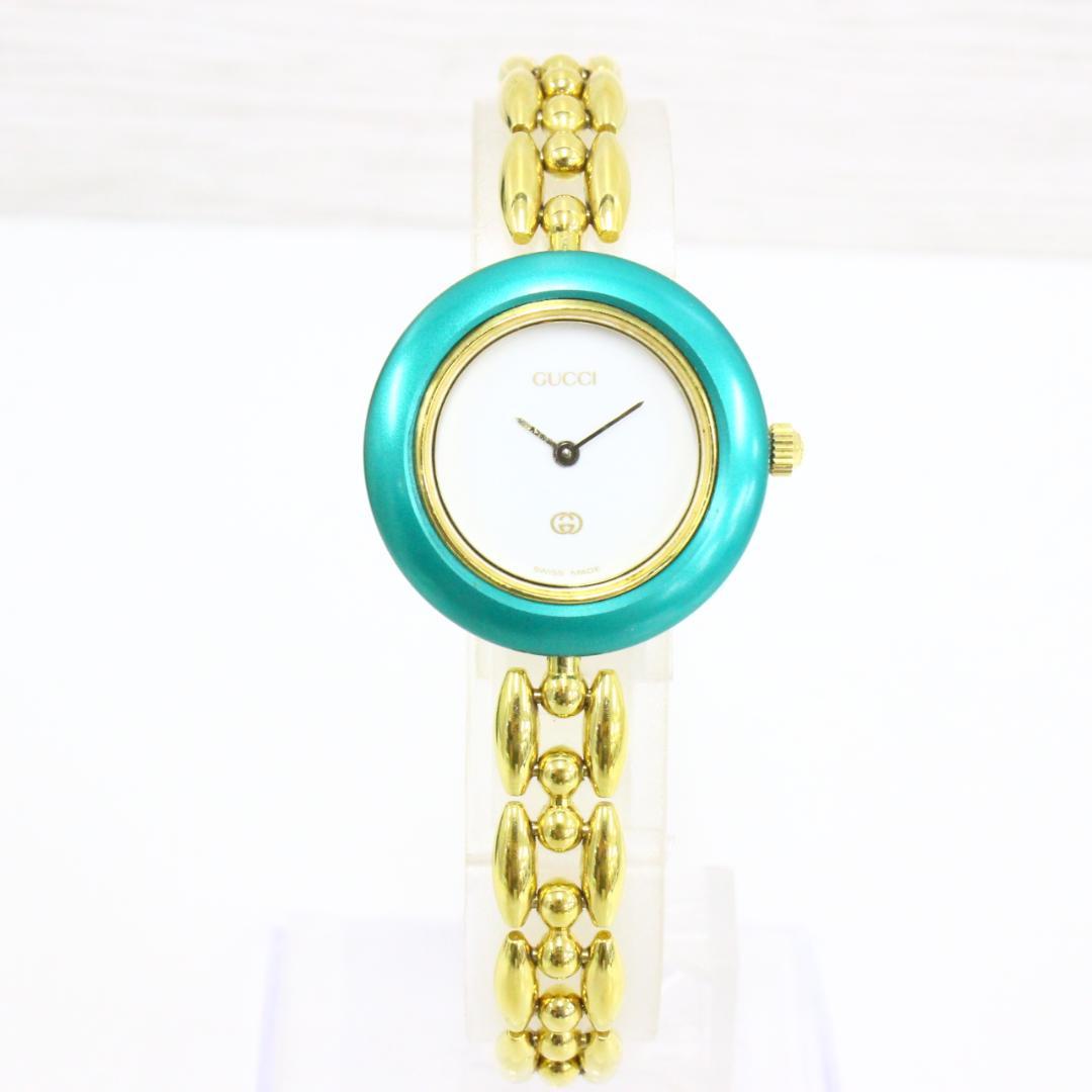 ◇GUCCI チェンジベゼル ゴールド 6色 11/12 ヴィンテージ