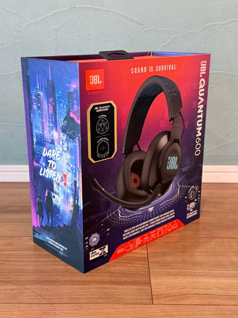 【美品】JBL Quantum 600 ゲーミングヘッドセット