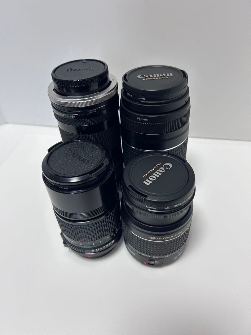 CANON カメラ　レンズ　4本セット