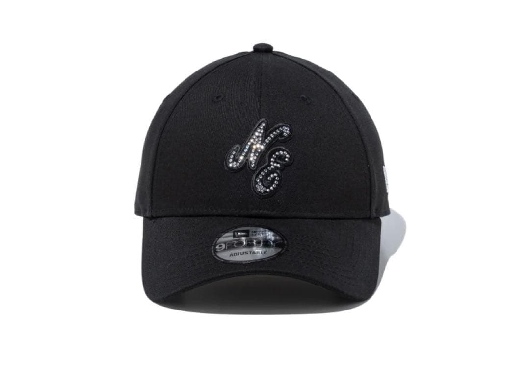 9FORTY Rhinestone クラシックロゴ ブラック