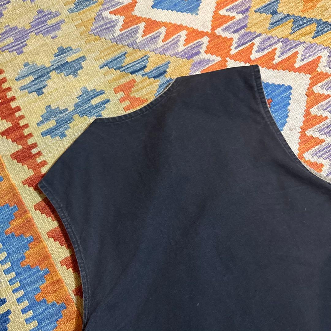 Carhartt ダークグレー ジップアップベスト