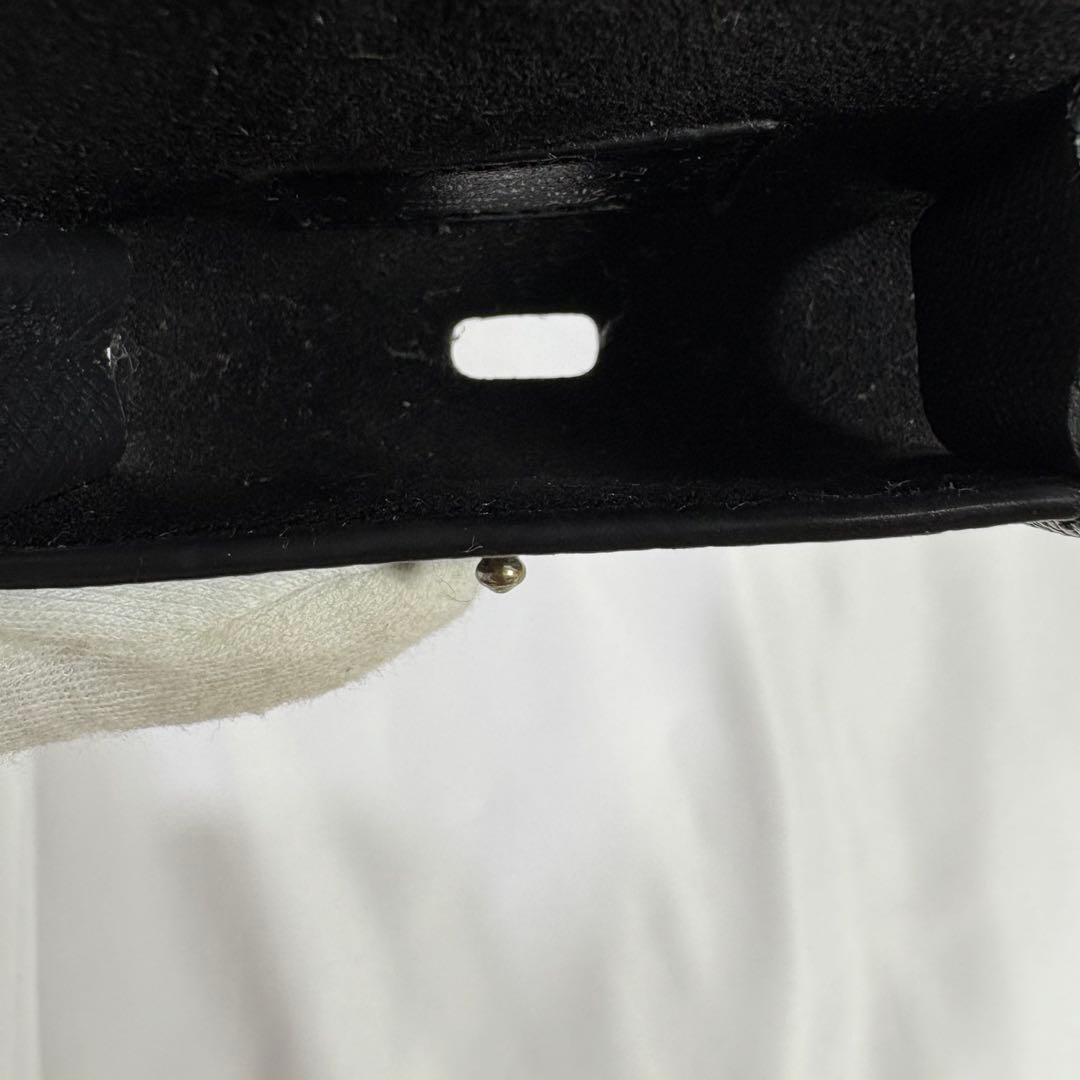 ルイヴィトン　AirPods Proケース　モノグラム エクリプス　レザー　黒