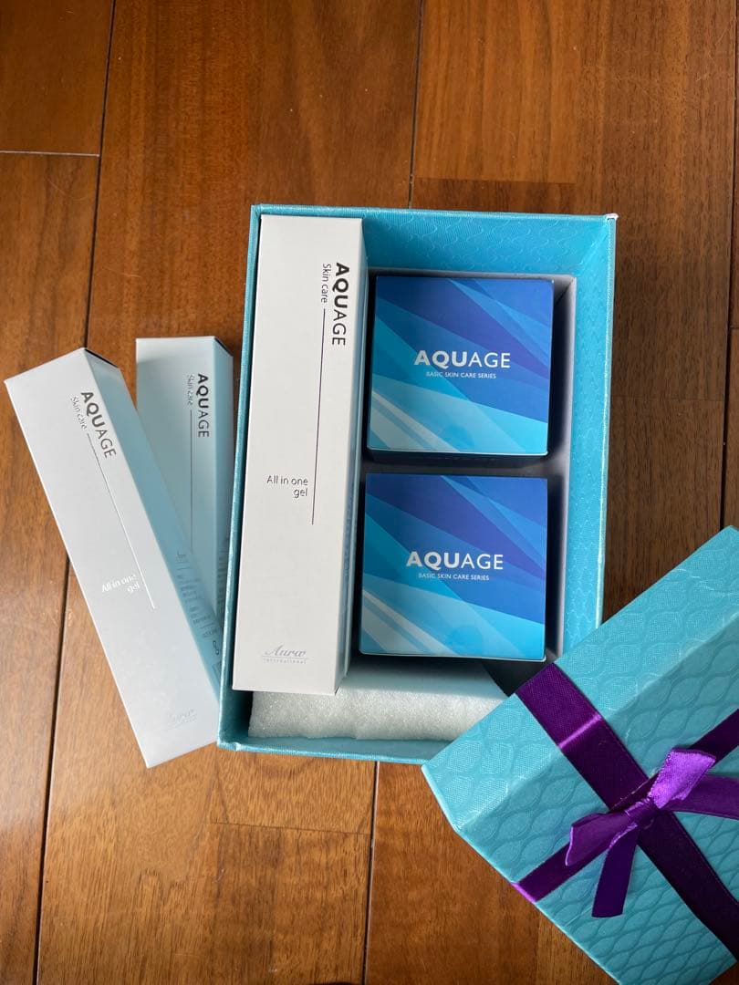 アクアージュオールインワンジェル ２種セット