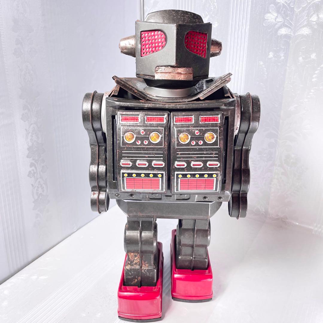 堀川玩具工業が製造した電動ブリキロボット スーパースペースジャイアント