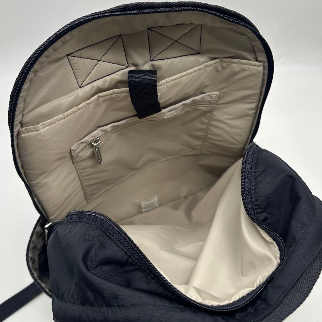 未使用品✨レスポートサック リュックサック 大容量 ディープシーブルー