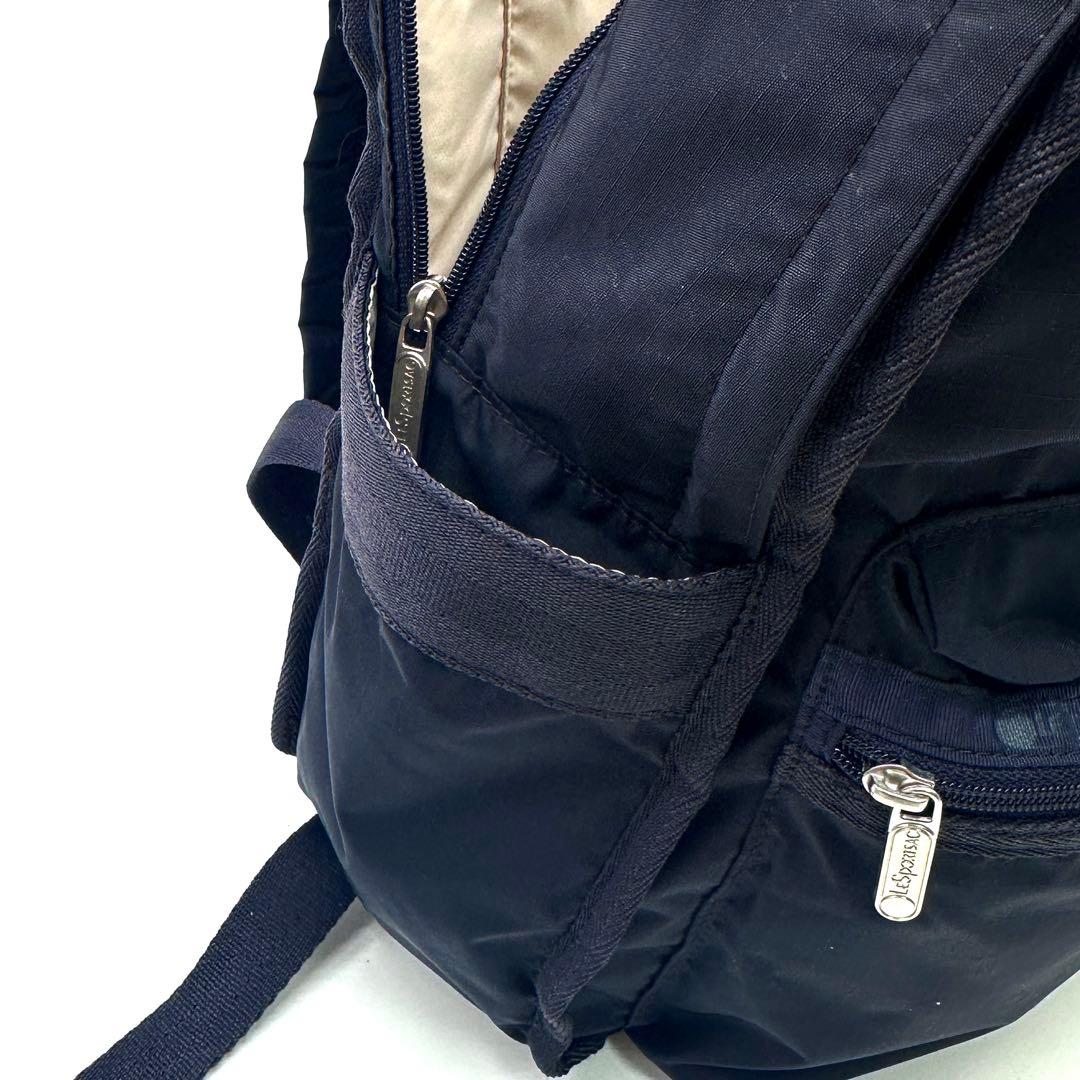 未使用品✨レスポートサック リュックサック 大容量 ディープシーブルー