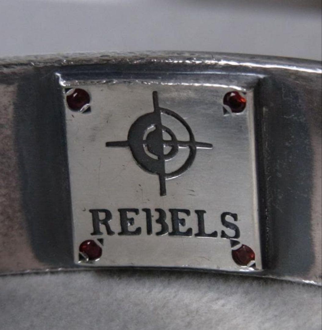 REBELS ✕ Argent Gleam★スタッズバングル☆silver☆希少