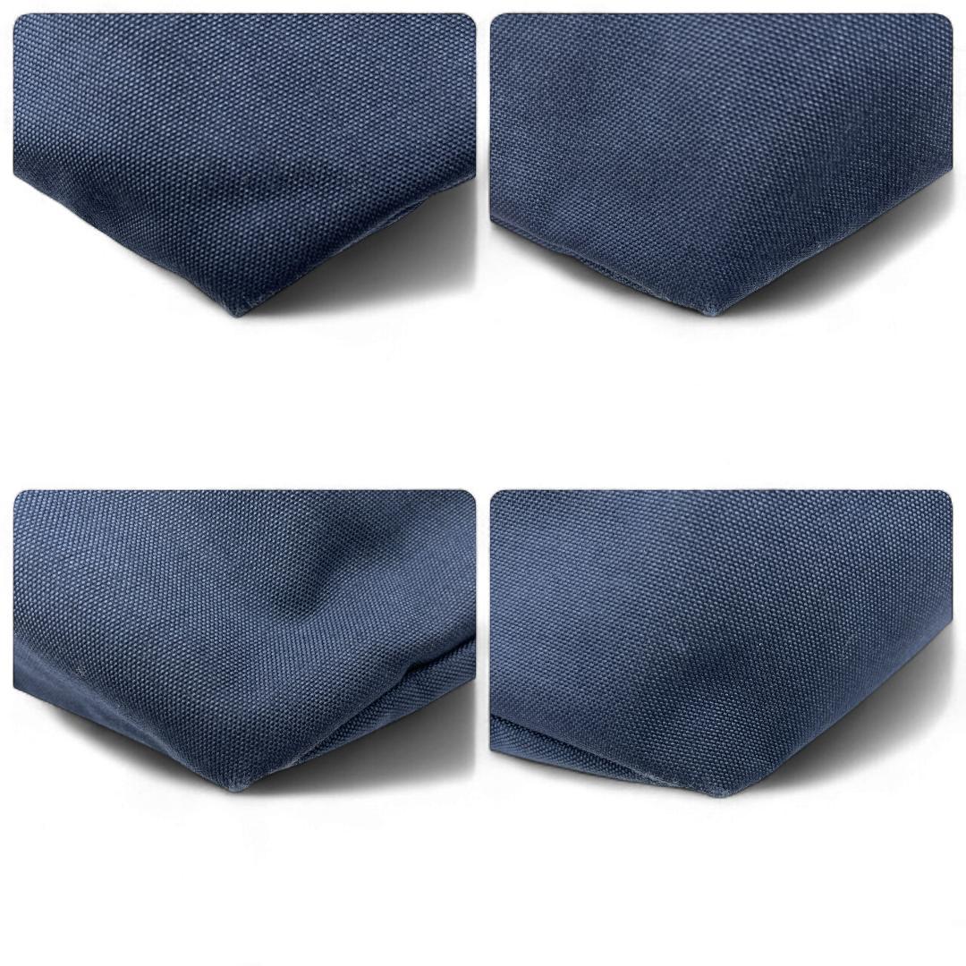 美品 Herve Chapelier ハンドバッグ ナイロン ブルー 725C