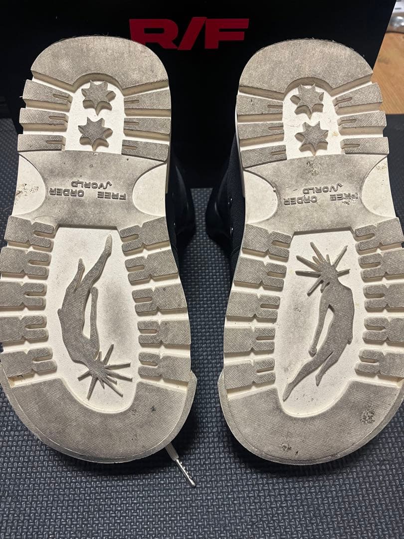 正規品　FVVO & ROCKSTA HIGH TOP BOOTS Y2K