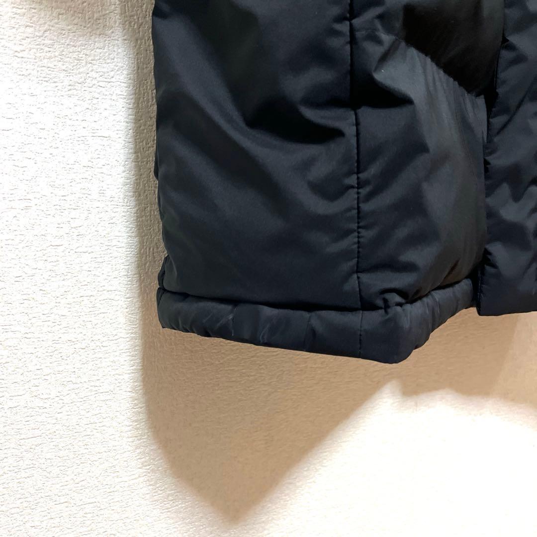 ノースフェイス ロングダウンジャケット メンズXL ブラック ベンチコート